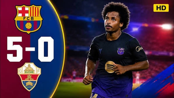 Barcelona deklassierte Elche CF auswärts mit 5-0